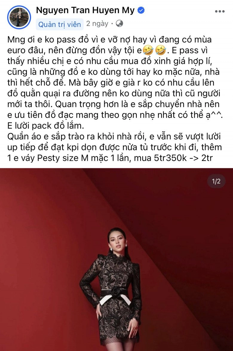 Một á hậu việt bị đồn vỡ nợ phải bán tháo đống hàng hiệu đắt giá nhưng sự thật ra sao - 1