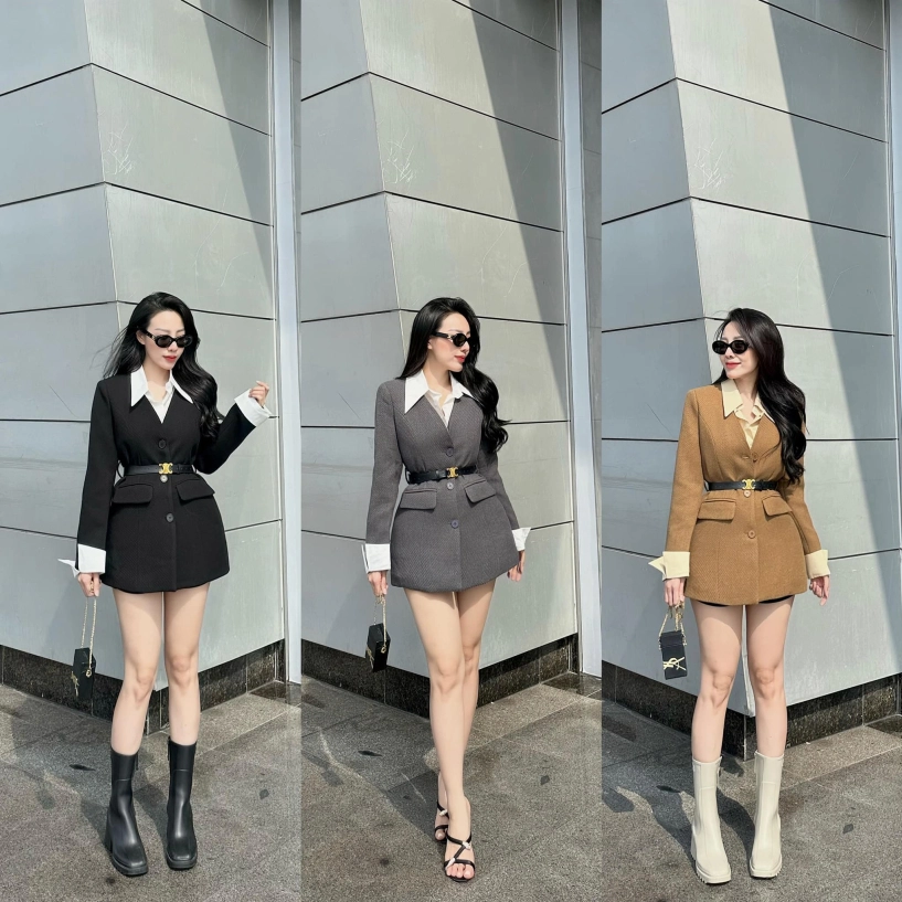 Vợ diễn viên mạnh quân lên đồ không thua kém các fashionista - 7