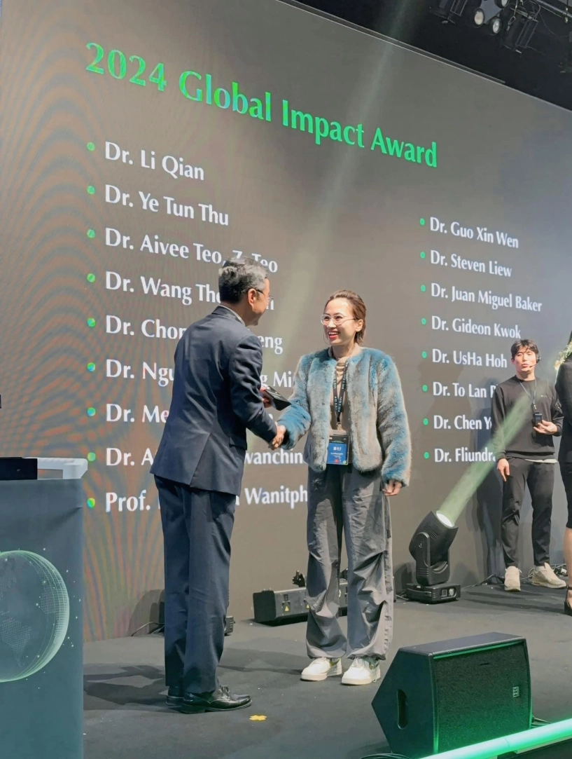 Bác sĩ tô lan phương được 0vinh danh nhận giải thưởng 2024 global impact award của rejuran - 2