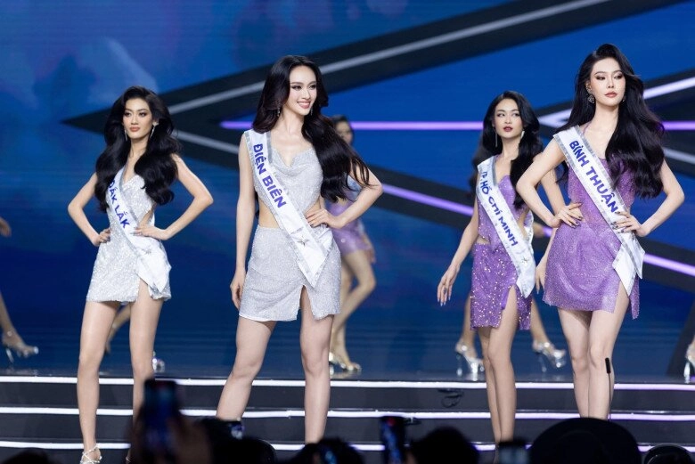 Bán kết miss universe vietnam 2024 dàn chân dài mặc áo tắm tinh tế vẫn có lỗi phản cảm ở phần thi dạ hội - 6