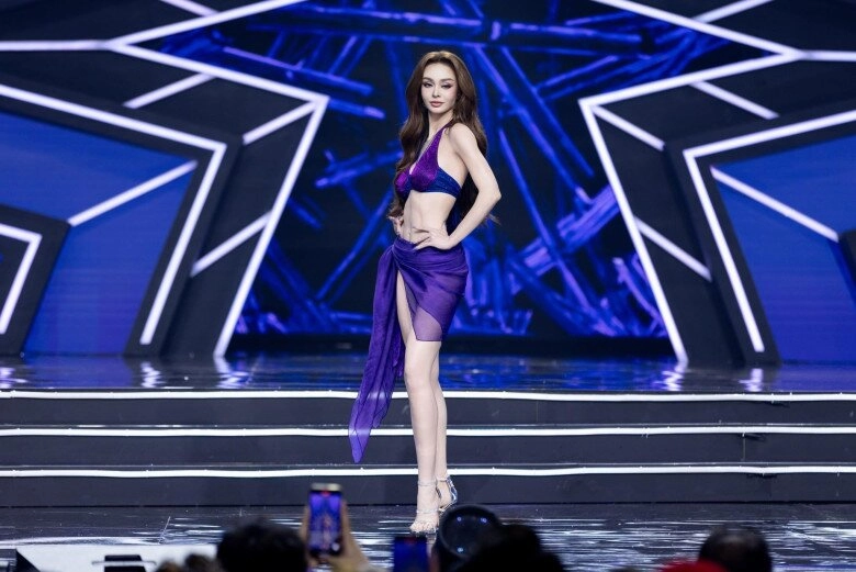 Bán kết miss universe vietnam 2024 dàn chân dài mặc áo tắm tinh tế vẫn có lỗi phản cảm ở phần thi dạ hội - 7