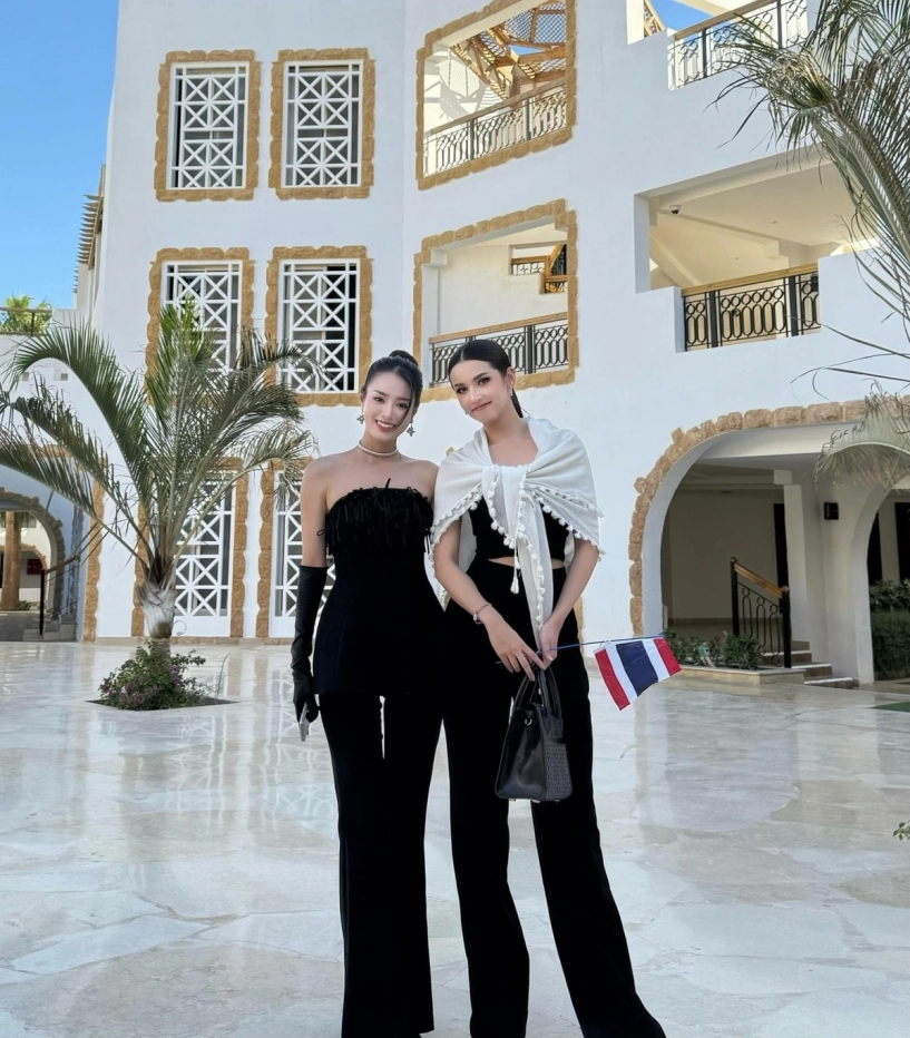 Bùi khánh linh khoe sắc vóc nổi trội bên dàn thí sinh miss intercontinental 2024 - 10