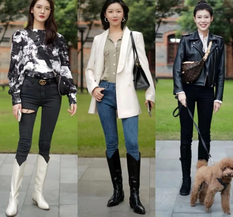 Cao 1m55 diện bốt dài hay ngắn với quần để trông cao và thon thả gợi ý 7 outfit diện bốt cả tuần vẫn xinh - 1