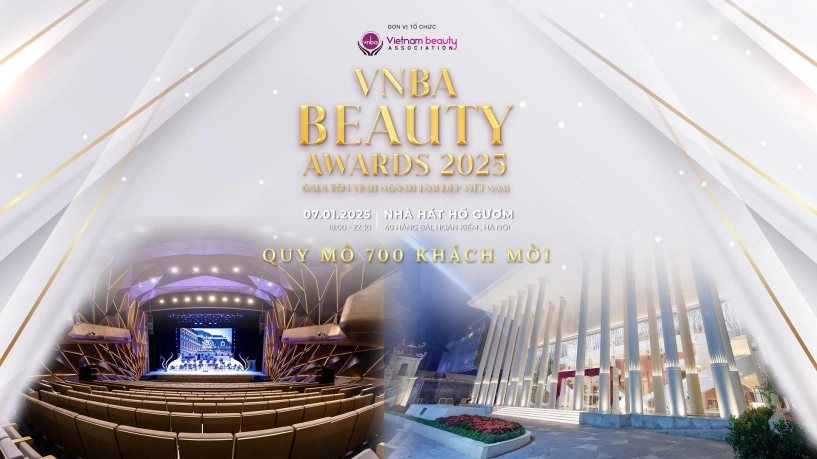 Chương trình vnba beauty awards 2025 - gala tôn vinh khen thưởng ngành làm đẹp việt nam - 1