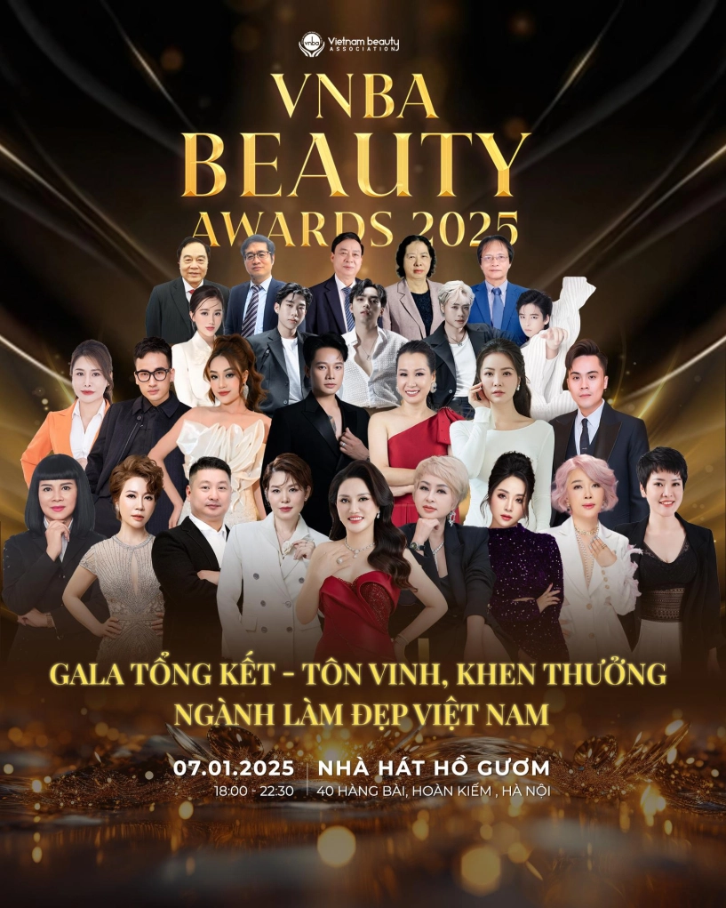 Chương trình vnba beauty awards 2025 - gala tôn vinh khen thưởng ngành làm đẹp việt nam - 2