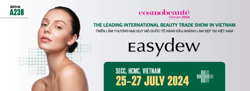 Easydew tham gia sự kiện cosmobeaute vietnam 2024 với sản phẩm bán chạy tại hàn quốc - 1