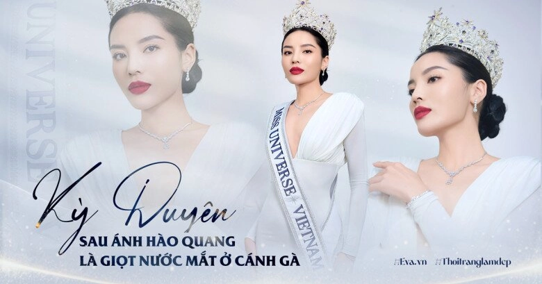 Miss universe vietnam 2024 kỳ duyên sau ánh hào quang là giọt nước mắt ở cánh gà có thể đội vương miện đi ngủ - 1