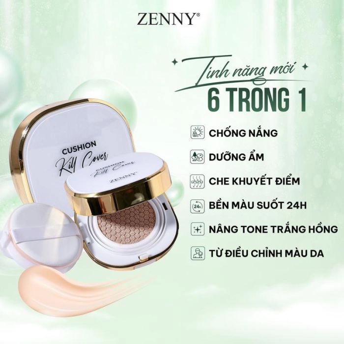 Phấn nước zenny skill cover phát minh mới trong làm đẹp đem lại sự hoàn hảo cho làn da của bạn - 1