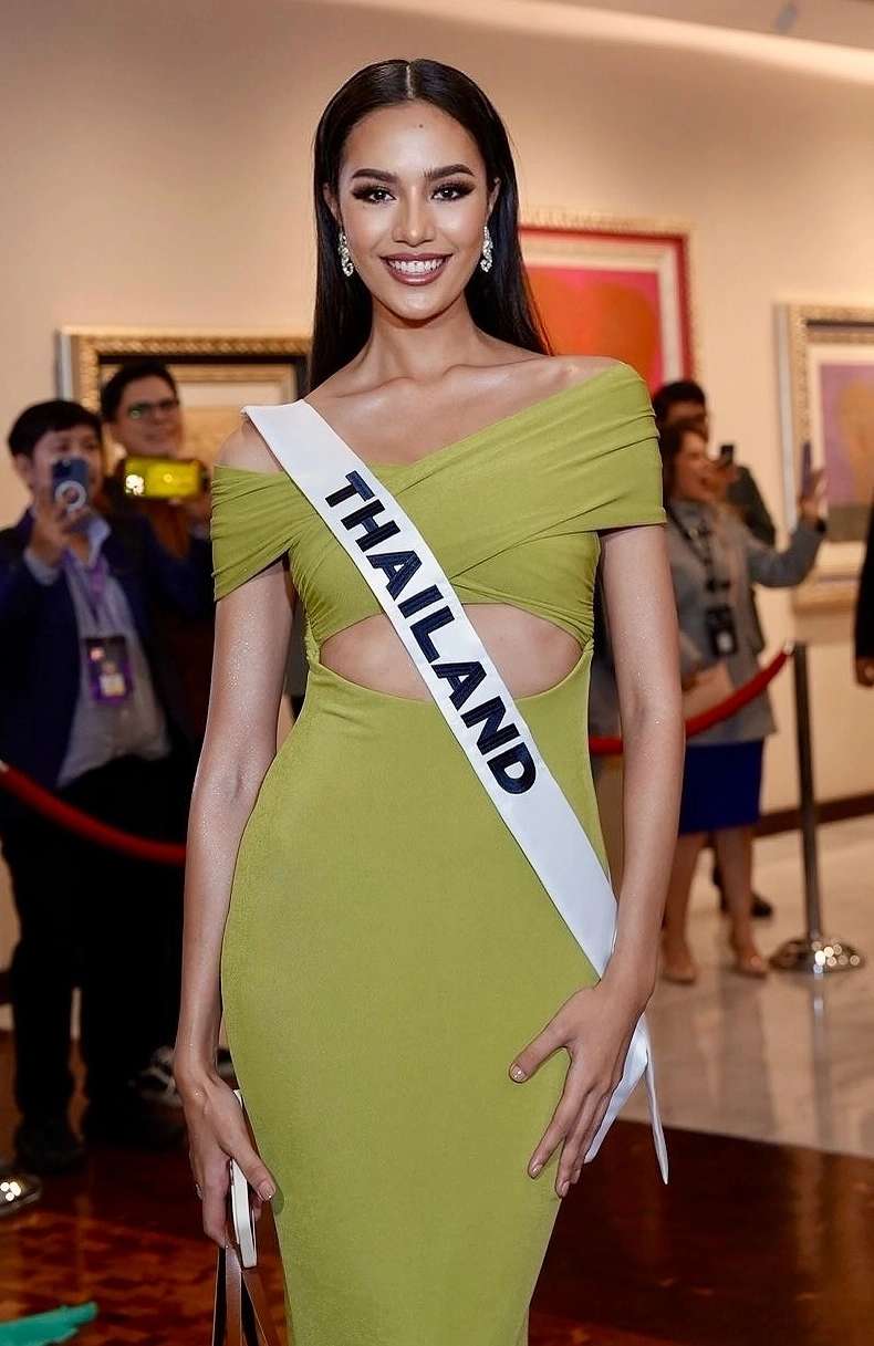 Phong cách thời trang của mỹ nhân thái ở miss universe - 1