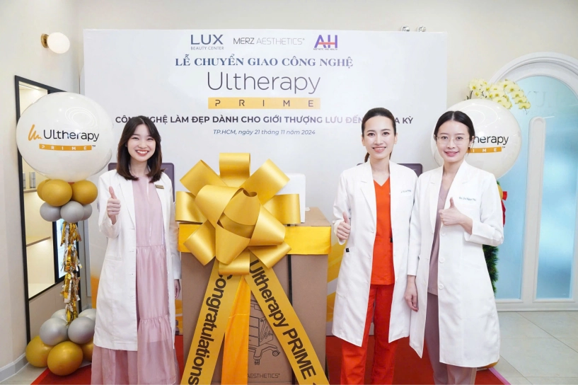 Phòng khám lux beauty center đầu tư ultherapy prime - 2