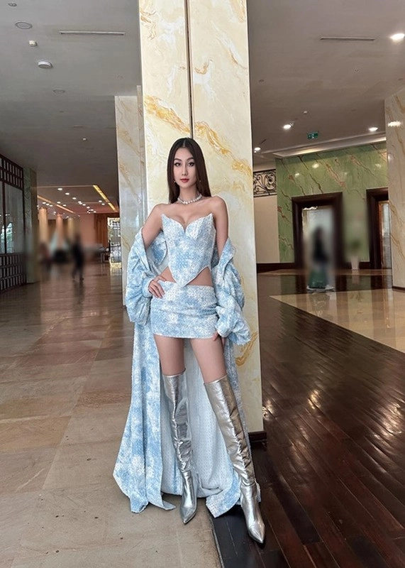 Quế anh khoe vẻ gợi cảm khi thi miss grand international 2024 - 10