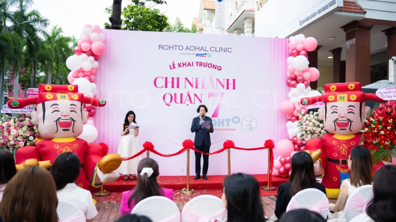 Rohto aohal clinic khai trương điểm làm đẹp da theo tiêu chuẩn nhật tại quận 7 tphcm - 1