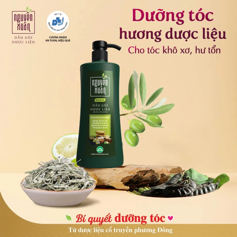 Thách thức mùa rụng tóc với 5 loại dầu gội dược liệu nguyên xuân - 2