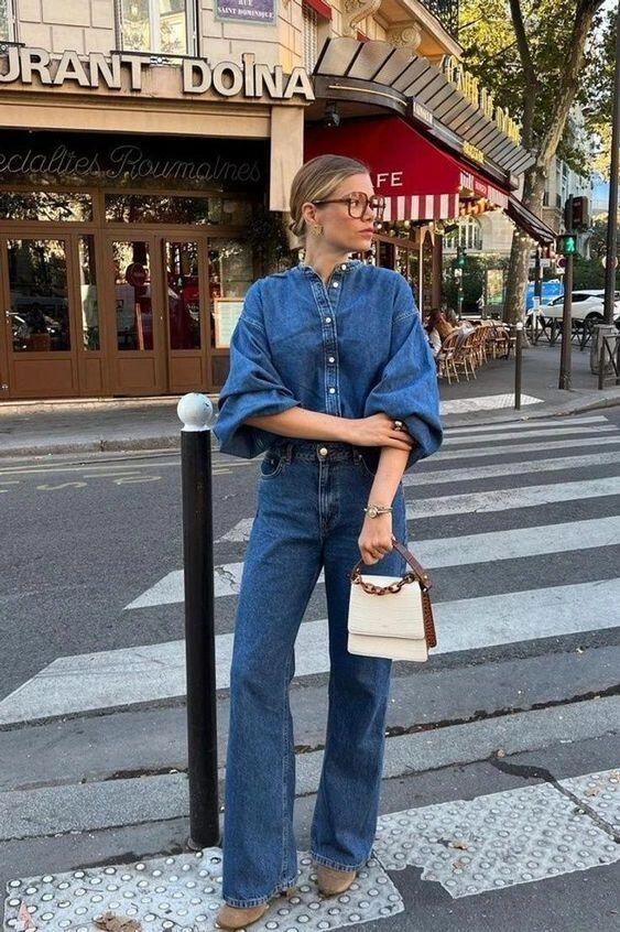 Thử đủ outfit mùa lạnh tôi tìm ra 4 kiểu áo đẹp mặc cùng quần jeans sang như quý cô nước pháp - 7