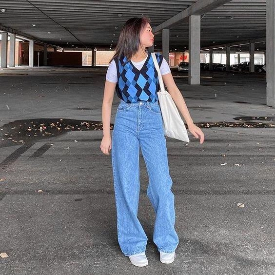 Thử đủ outfit mùa lạnh tôi tìm ra 4 kiểu áo đẹp mặc cùng quần jeans sang như quý cô nước pháp - 14