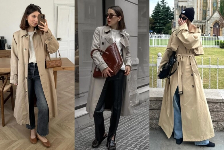 Trong 4 kiểu áo khoác trench coat phổ biến làm sao để mặc đẹp như siêu mẫu - 1