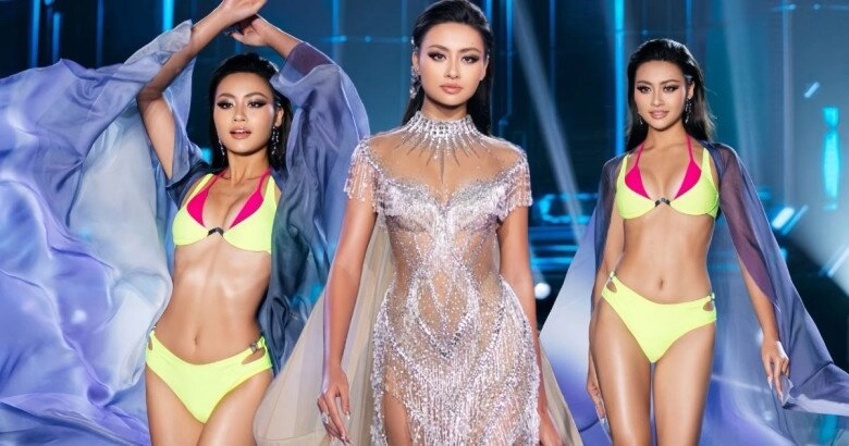 Trực tiếp chung kết miss cosmo 2024 dàn hoa - á hậu xúng xính váy lộng lẫy sải bước thảm đỏ - 5