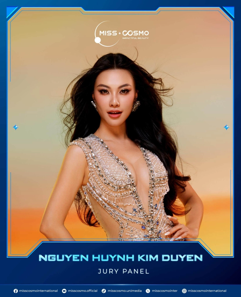 Vì sao á hậu kim duyên bị chỉ trích khi được công bố là giám khảo miss cosmo 2024 - 2