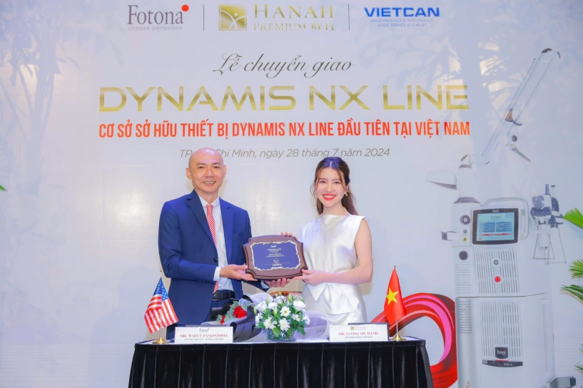 Bs lương mỹ hạnh tiên phong ứng dụng công nghệ laser hàng đầu fotona nx line dynamis tại hanah premium - 1