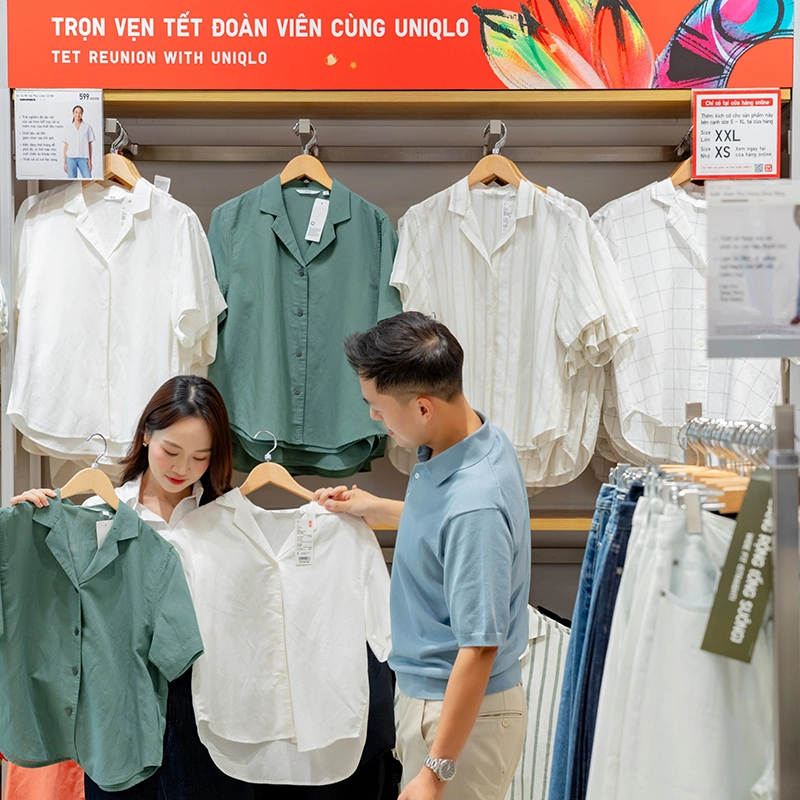 Chị em sắm đồ tết tất tay tại uniqlo với bí quyết được xoài fam tín nhiệm mỗi mùa tết - 5