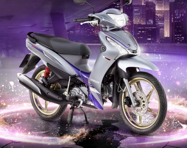 Chiếc xe số tiết kiệm xăng nhất nhà yamaha - finn special edition 2025 với tông tím mộng mơ rất đẹp - 4