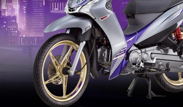 Chiếc xe số tiết kiệm xăng nhất nhà yamaha - finn special edition 2025 với tông tím mộng mơ rất đẹp - 8