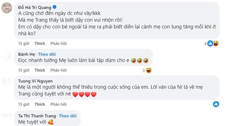 Con gái làm văn tả mẹ vân trang đọc xong thì tá hỏa vì bé vu khống quá sợ cô giáo hiểu lầm - 3