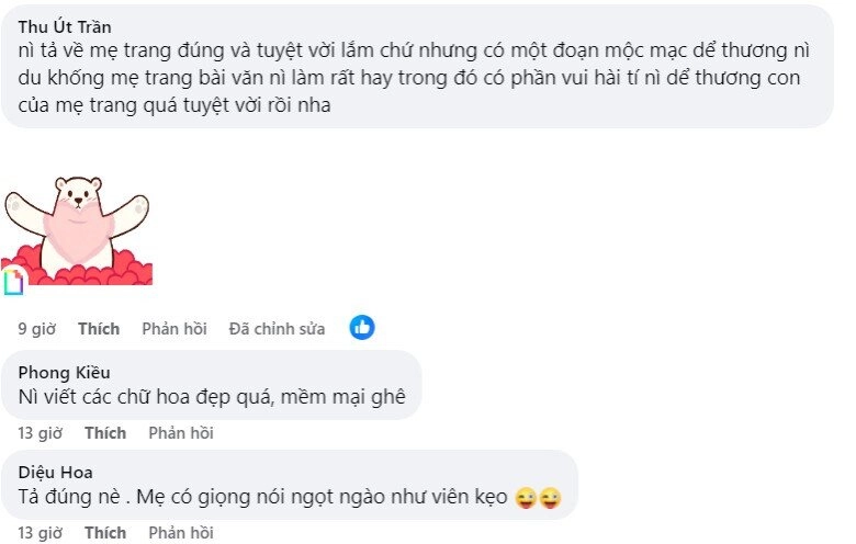 Con gái làm văn tả mẹ vân trang đọc xong thì tá hỏa vì bé vu khống quá sợ cô giáo hiểu lầm - 4