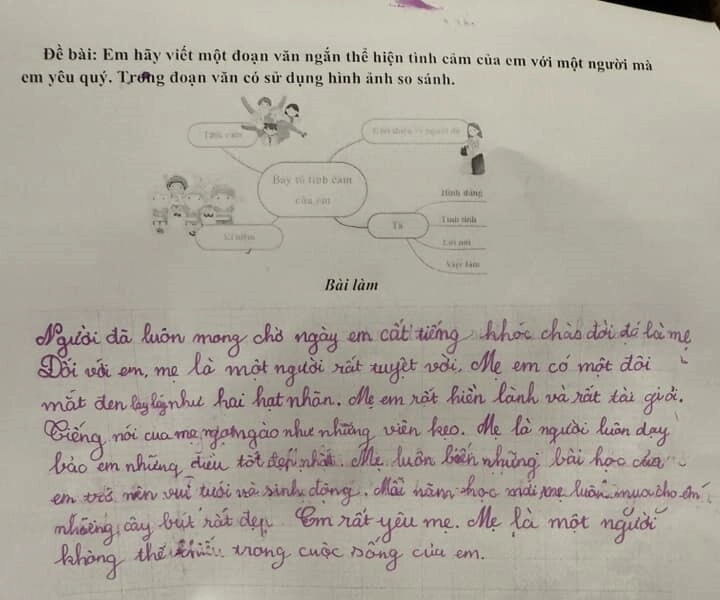 Con gái làm văn tả mẹ vân trang đọc xong thì tá hỏa vì bé vu khống quá sợ cô giáo hiểu lầm - 5