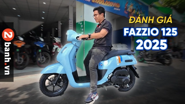 Đánh giá chi tiết yamaha fazzio 125 hybrid 2025 vừa về việt nam trẻ đẹp tiết kiệm và tiện dụng - 1