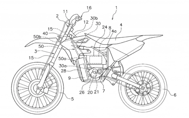 Đây là cách yamaha giả cần ly hợp trên chiếc xe điện ev-motocross của mình - 1