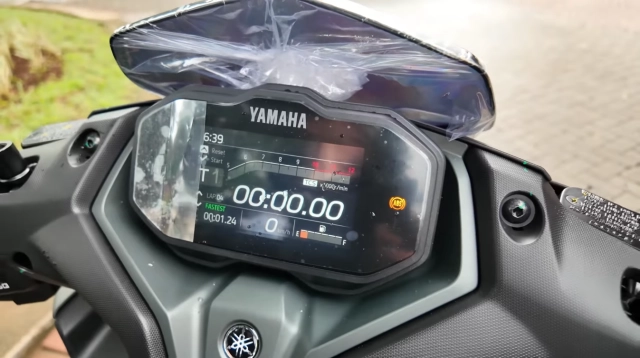 Đồng hồ tft trên yamaha aerox alpha turbo và turbo ultimate có phải chỉ để làm màu - 5