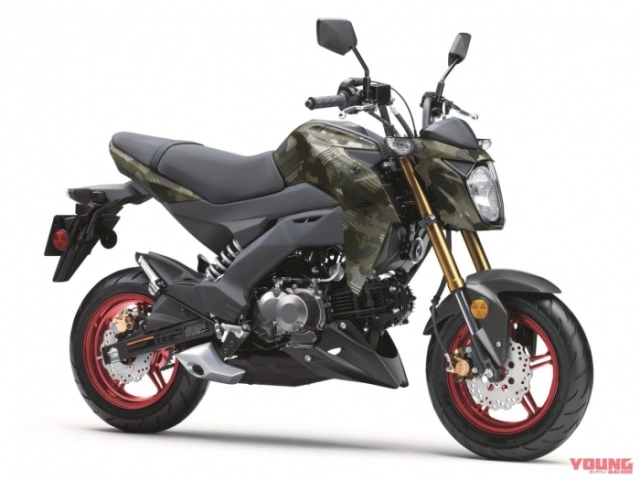 Giá gần 100 triệu kawasaki z125 pro 2025 có đủ sức thu hút ae bằng 3 phối màu mới - 5