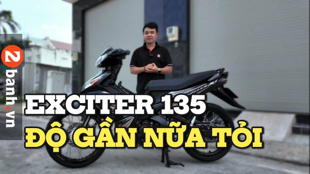 Khám phá chiếc exciter 135 độ hơn nửa tỷ của biker sài gòn - soi đến đâu hoa mắt đến đó - 1