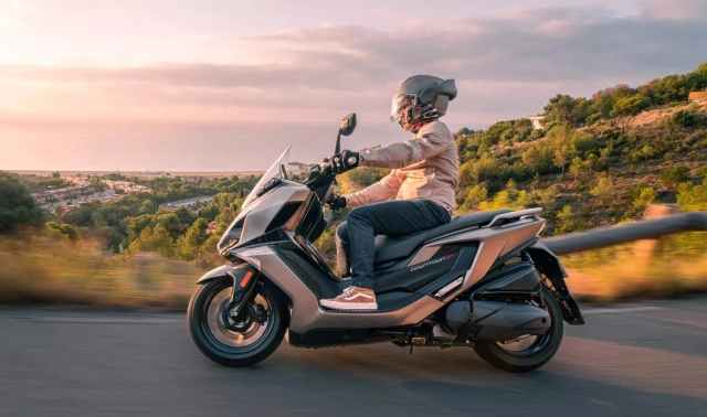 Kymco downtown gt350 2025 lộ diện sẵn sàng cạnh tranh với forza 350 và xmax 300 - 3