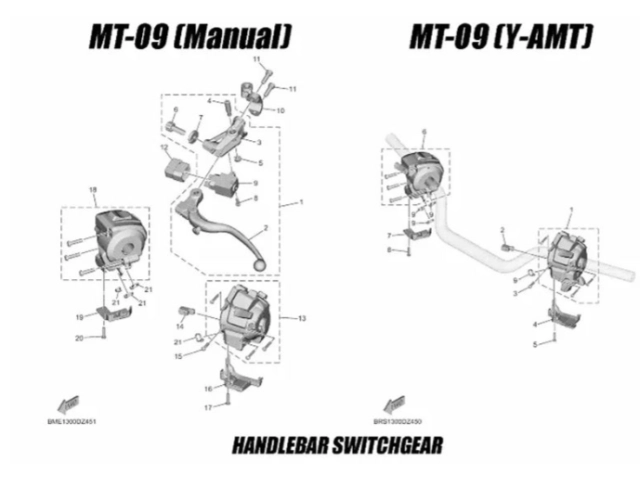 Quá bất ngờ yamaha mt-09 sẽ có thêm phiên bản trang bị hộp số tự động y-amt - 6