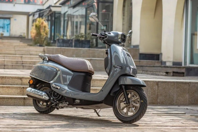 Suzuki us125 mẫu xe ga có kiểu dáng đẹp như vespa nhưng lại có giá rẻ như vision - 4