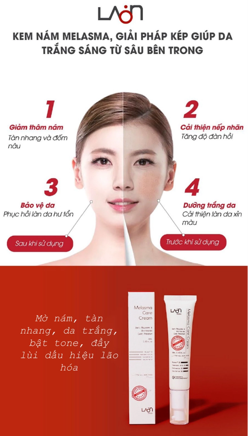 Tinh hoa thảo dược tự nhiên trong kem nám melasma laonmedi - 3