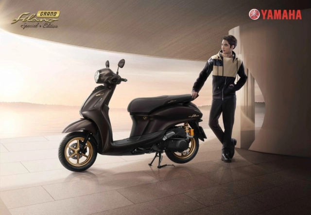 Tôi ngỡ ngàng với yamaha grand filano 2025 phiên bản đặc biệt vừa ra mắt trang bị sẵn phuộc ohlins - 3