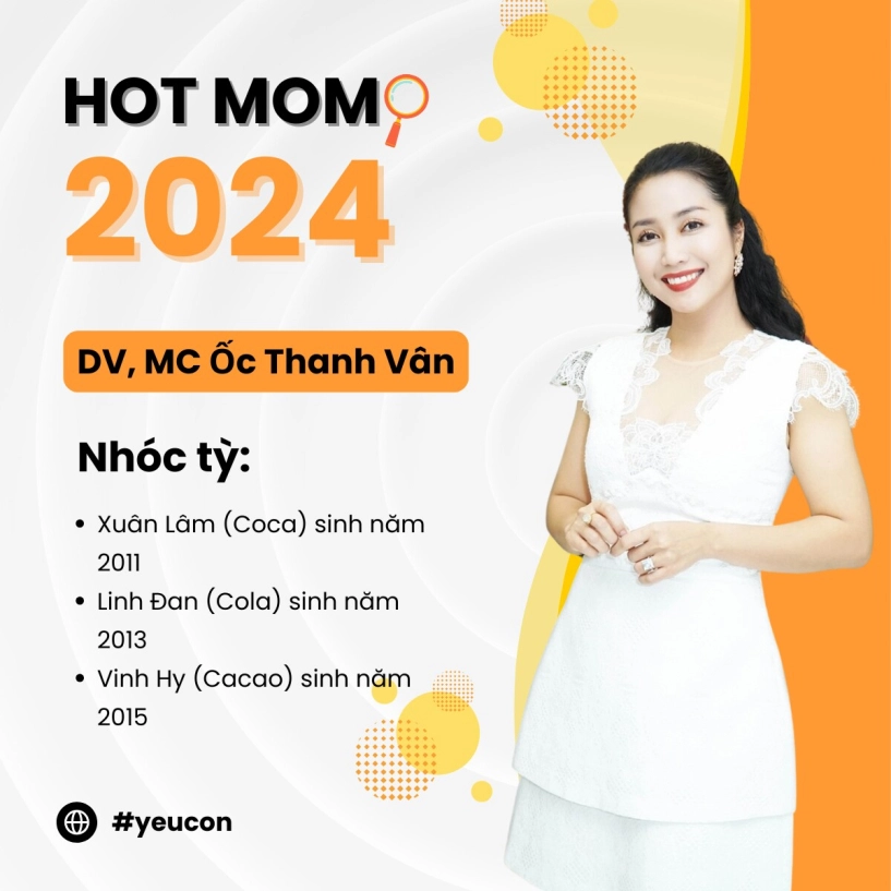 Top 5 hot mom 2024 vân trang u34 sinh con trai sau khi có 3 con gái ốc thanh vân 1 năm vất vả một mình chăm bầy con ở úc - 1