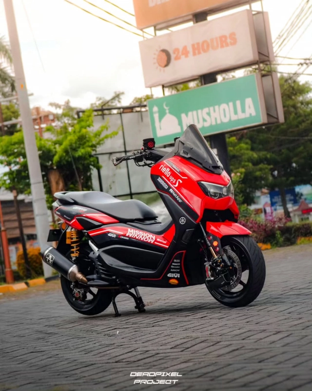 Yamaha nmax gen 2 độ - sự lột xác đầy cá tính theo phong cách xe đua ducati desmocedici - 1