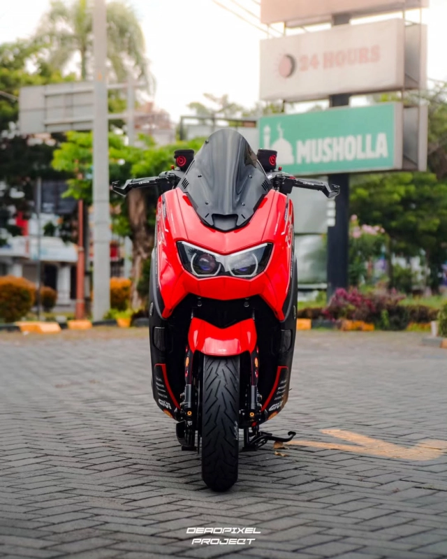 Yamaha nmax gen 2 độ - sự lột xác đầy cá tính theo phong cách xe đua ducati desmocedici - 4