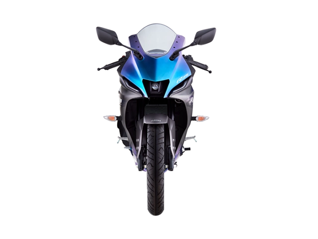 Yamaha r15 2025 ra mắt màu mới indigo gray đắt hơn trước đây - 1