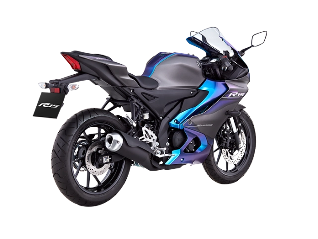 Yamaha r15 2025 ra mắt màu mới indigo gray đắt hơn trước đây - 7