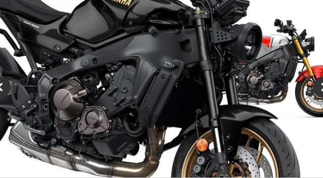 Yamaha xsr900 2025 phiên bản midnight black trình làng siêu cool - 1