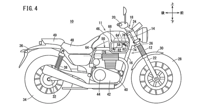 Lộ ảnh render honda cb350 scrambler - cạnh tranh với royal enfield scram 411 - 3