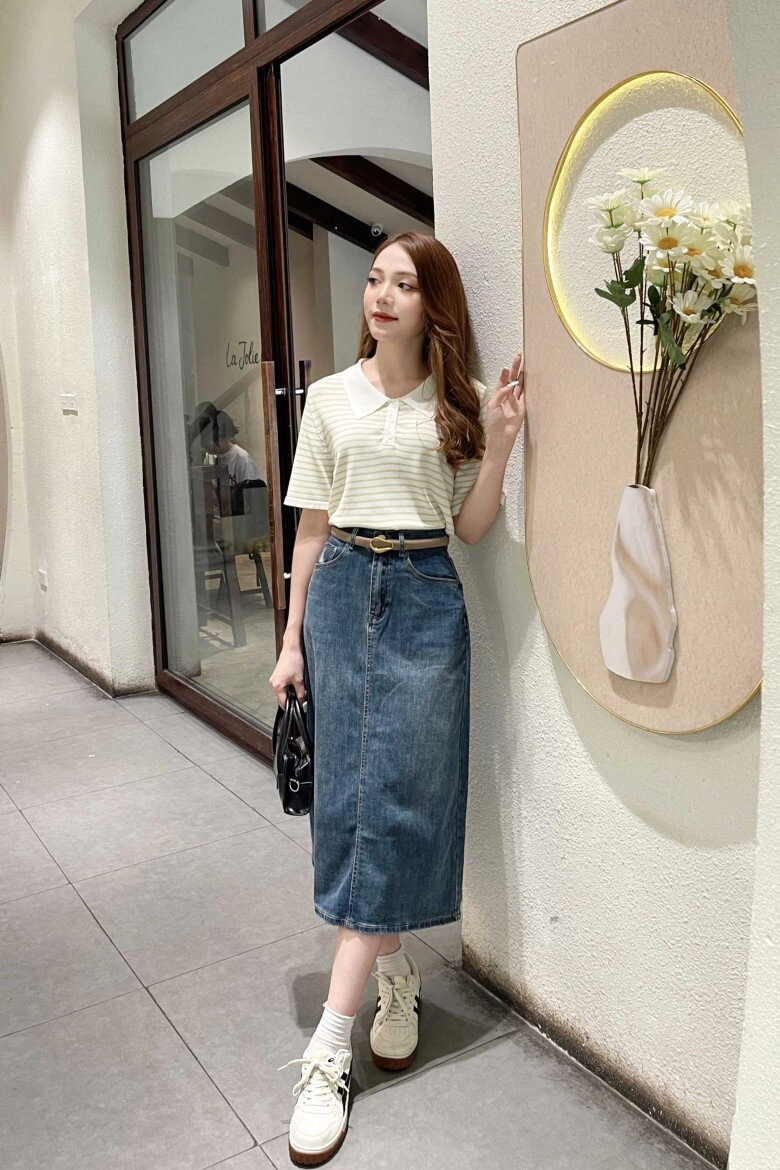 10 mẫu chân váy dài phụ nữ rất yêu nhưng muốn tiết kiệm phải sắm 2 chiếc này đủ mặc đẹp quanh năm - 5