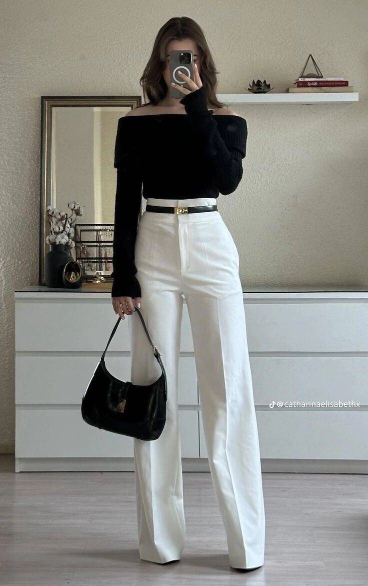 3 sai lầm khi mặc đồ đen trắng khiến bạn trông vừa già vừa quê còn người khác lại sang chuẩn hào môn - 11