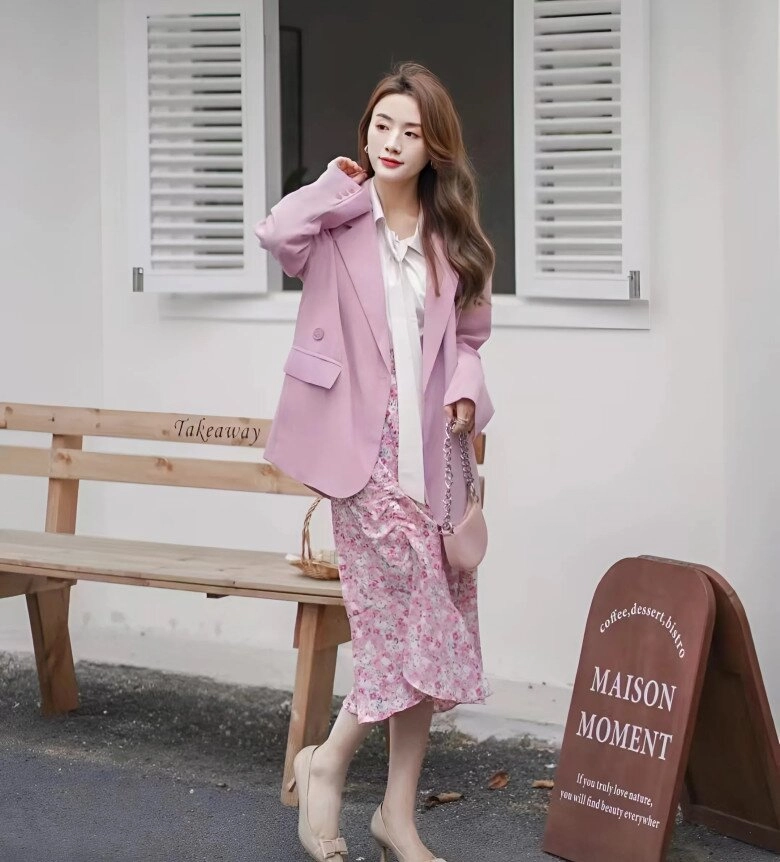 3 ý tưởng diện áo blazer chân váy mùa xuân đẹp mãn nhãn đến nỗi bạn cũng phải xuýt xoa trước diện mạo của chính mình - 5