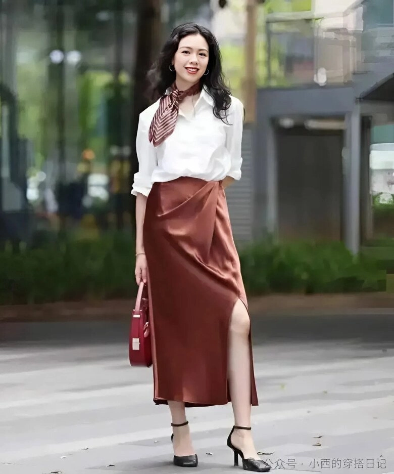 4 kiểu váy kết hợp với áo sơ mi vào mùa xuân chị em dáng người nào mặc cũng đẹp làm bạn bè phải ghen tỵ - 2